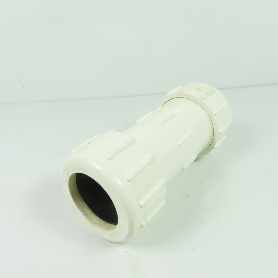 Flo-Control Burbank 1-1/2" IPS PVC Compression Coupling 7" OAL