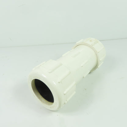 Flo-Control Burbank 1-1/2" IPS PVC Compression Coupling 7" OAL