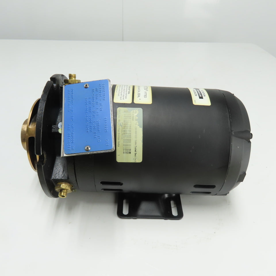 WEG 00136OS3EJP56J 1HP AC Electric Motor 208-230/460V 3Ph 3470RPM E56J Frame