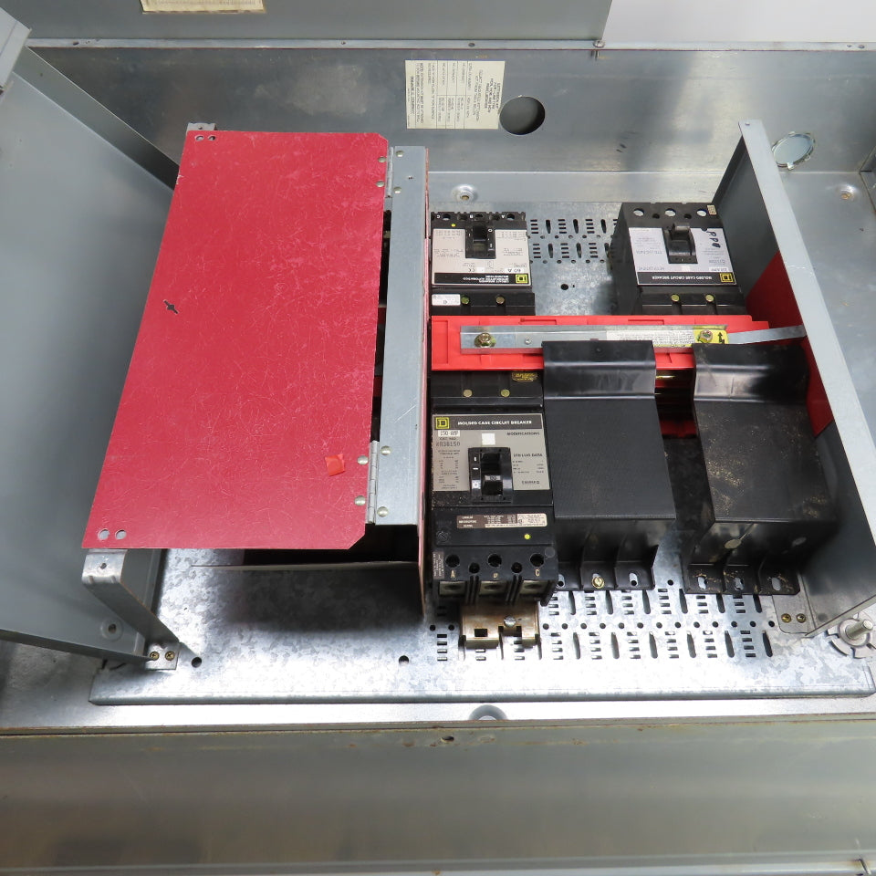 Square D HCM14484 Series E1 HCM 400A I-Line Panel Board 600VAC 3PH 3-Breakers