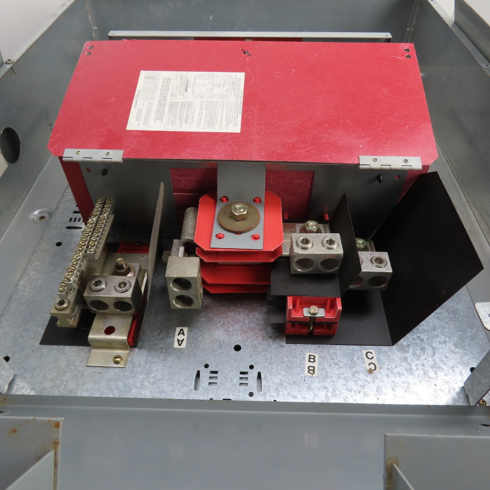 Square D HCM14484 Series E1 HCM 400A I-Line Panel Board 600VAC 3PH 3-Breakers
