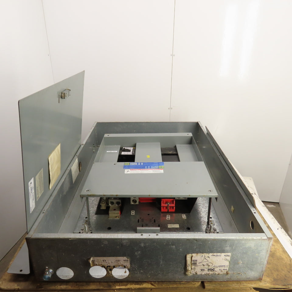 Square D HCM14484 Series E1 HCM 400A I-Line Panel Board 600VAC 3PH 3-Breakers