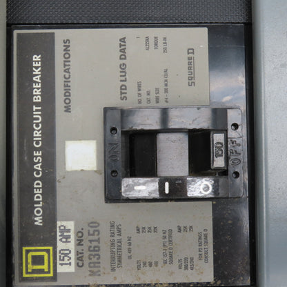 Square D HCM14484 Series E1 HCM 400A I-Line Panel Board 600VAC 3PH 3-Breakers