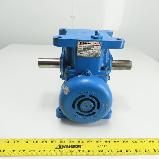 Morse Borg Warner 30RH 1-LR Gear Reducer 40:1 Ratio 1.32HP 43.75RPM Output