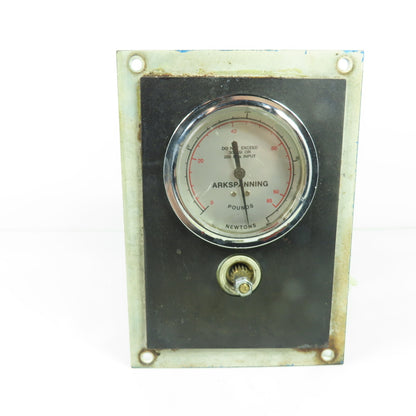 ITT Conoflow GPH102863 Arkspanning Pressure Gauge Control Assembly 85lb Capacity