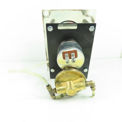 ITT Conoflow GPH102863 Arkspanning Pressure Gauge Control Assembly 85lb Capacity