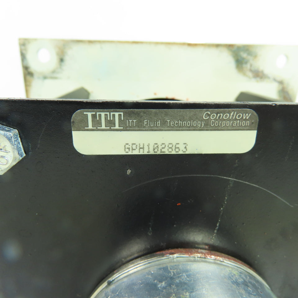 ITT Conoflow GPH102863 Arkspanning Pressure Gauge Control Assembly 85lb Capacity