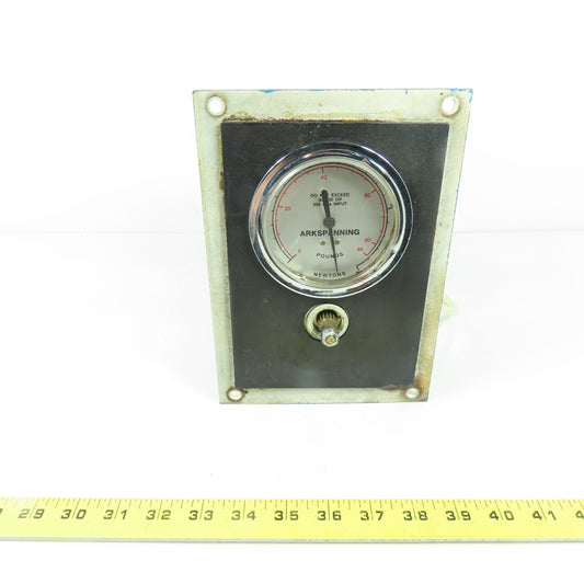 ITT Conoflow GPH102863 Arkspanning Pressure Gauge Control Assembly 85lb Capacity