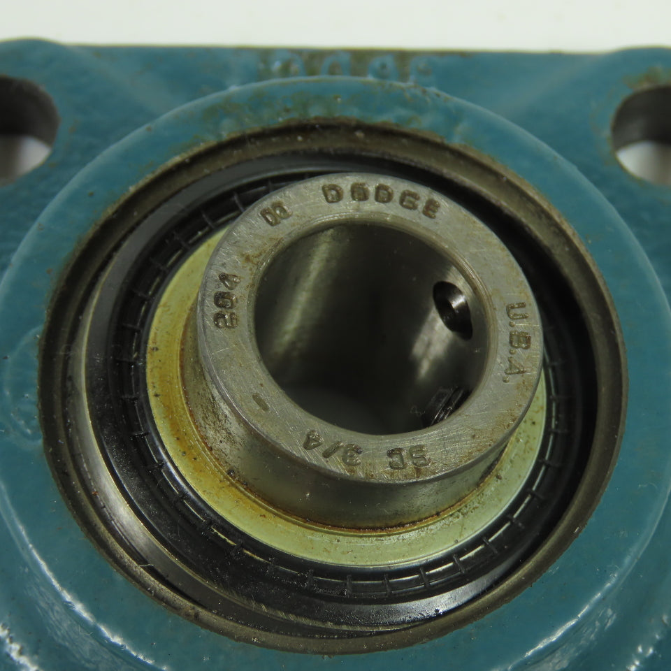 Dodge 4-Bolt Flange Mounted Ball Bearing 3/4" Bore