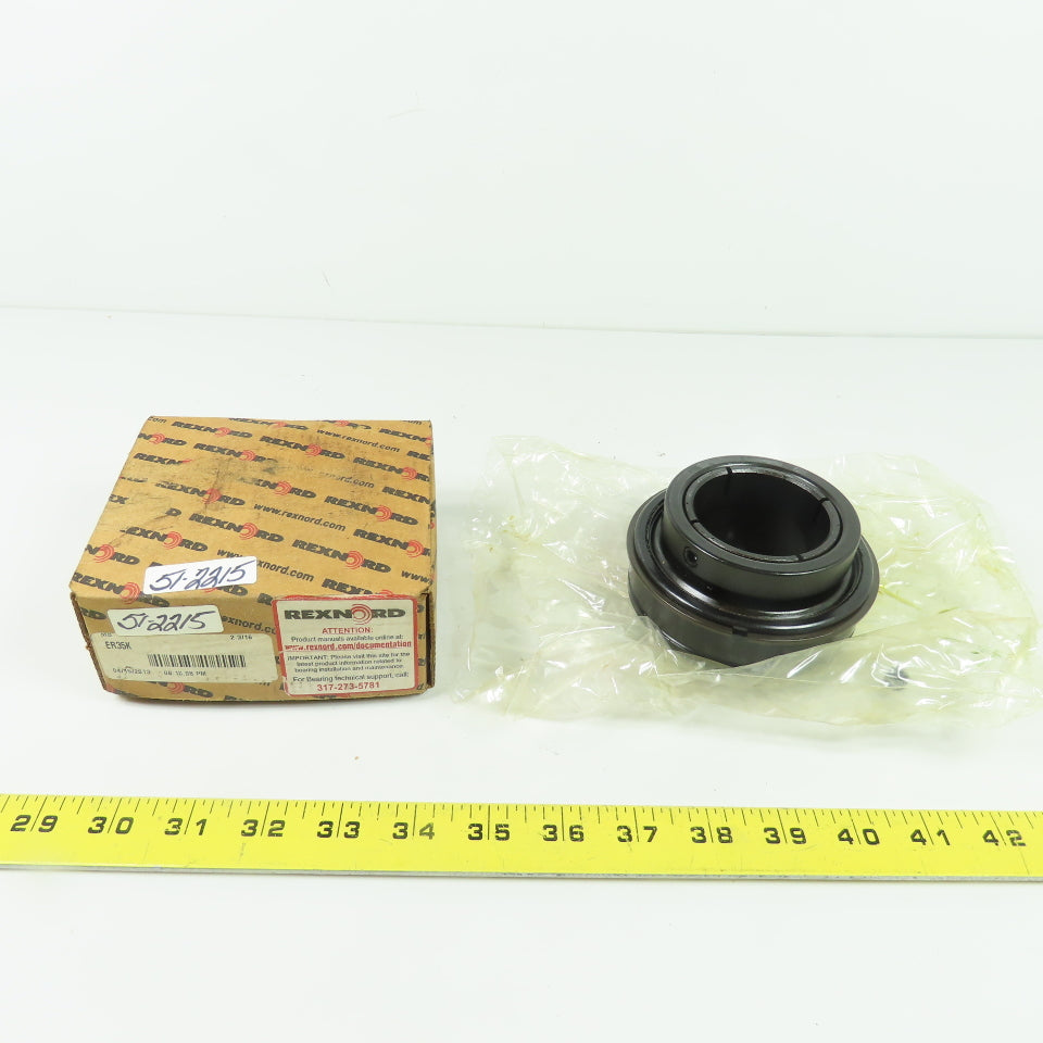 Rexnord ER35K Ball Bearing Insert 2-3/16" Bore NEW
