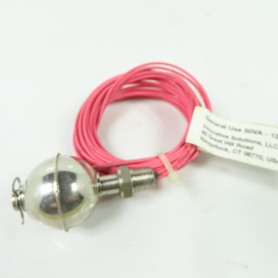 Innovative Solutions Stainless Steel Liquid Level Float Switch 50VA 120-240VAC