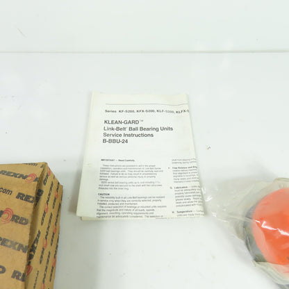Rexnord KFBS2M25DC 25mm Klean-Gard Link-Belt Ball Bearing Unit