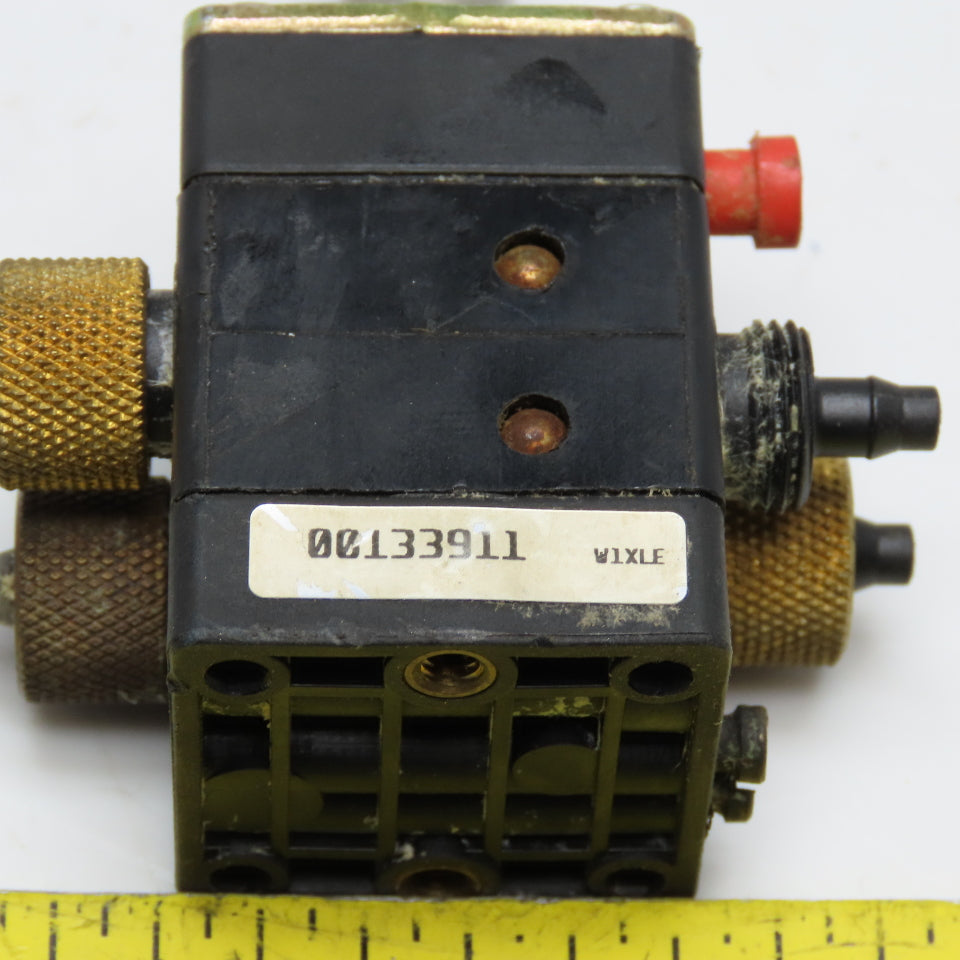 Burkert 00133911 4/2 Way Pneumatic Valve Body No Coil