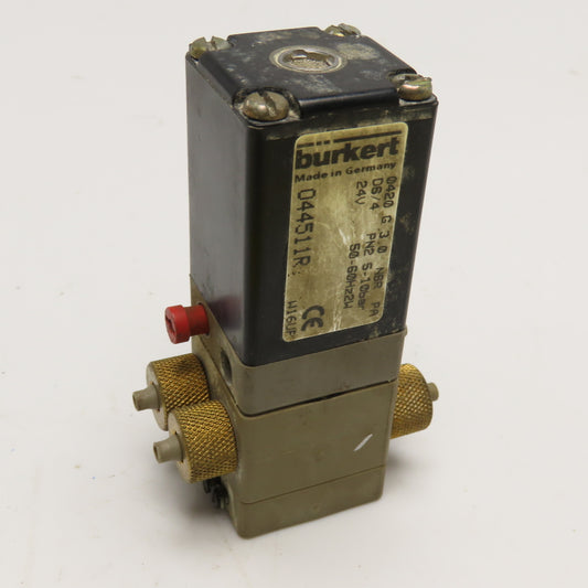 Burkert 044511R 4/2 Way Pneumatic Valve Body 24V