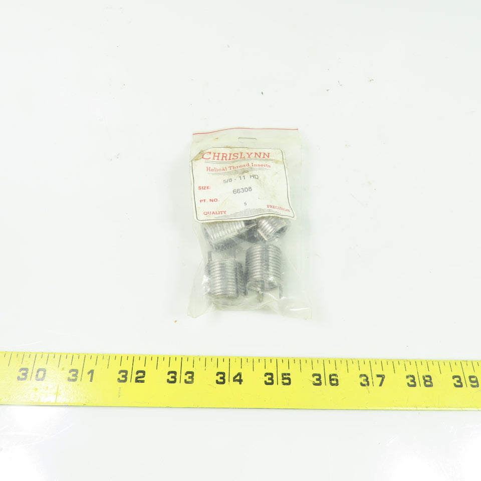 Chrislynn 66308 5/8-11 HD Helical Thread Inserts Lot of 5