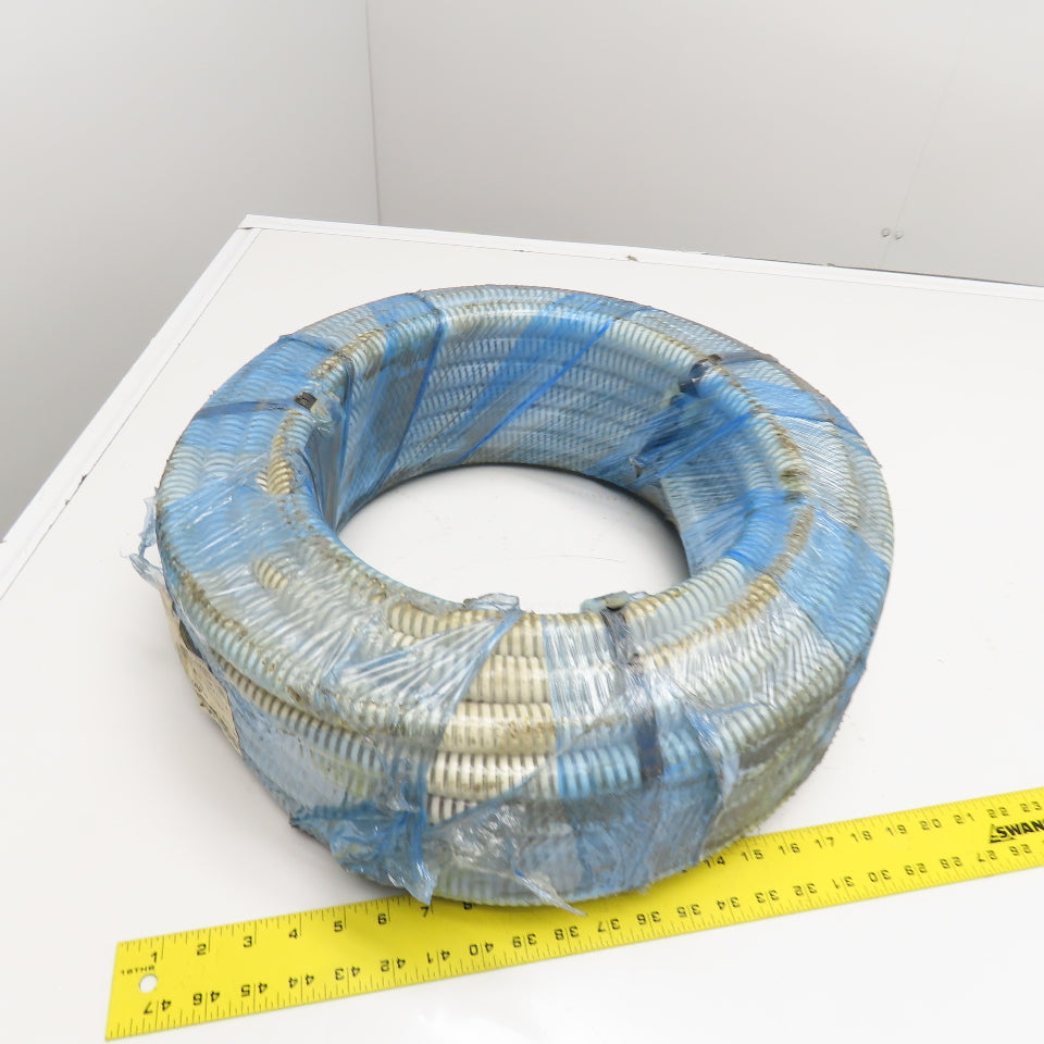 Newflex 1230180-100 3/4" ID Spiral Reinforced PVC Suction Hose 100'
