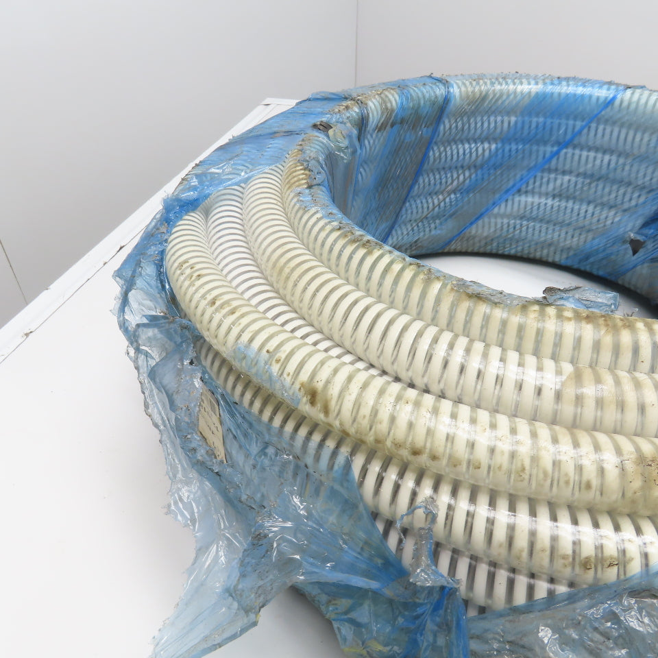 Newflex 1230180-100 3/4" ID Spiral Reinforced PVC Suction Hose 100'