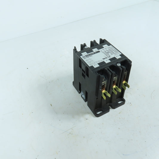Square D 8910DPA53 65A 3-Pole Definite Purpose Contactor 24V 600V