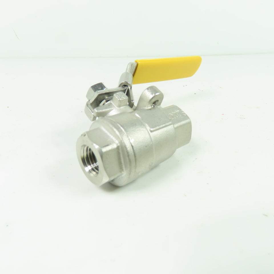 Legend Valve T-712 1/4" NPT Stainless Steel 1000 WOG Ball Valve