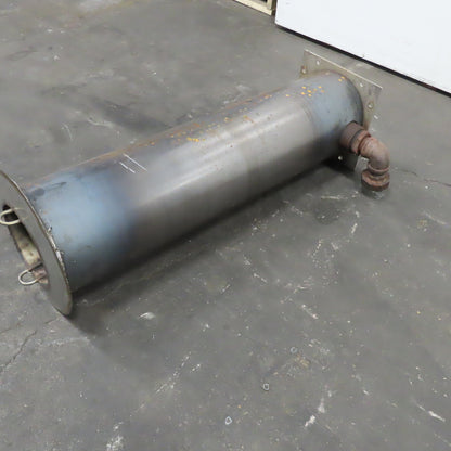 9"ID x 48" Stainless Steel Insulated Jacketed Hollow Heat Exchanger Tunnel