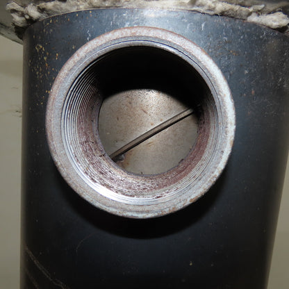 9"ID x 48" Stainless Steel Insulated Jacketed Hollow Heat Exchanger Tunnel