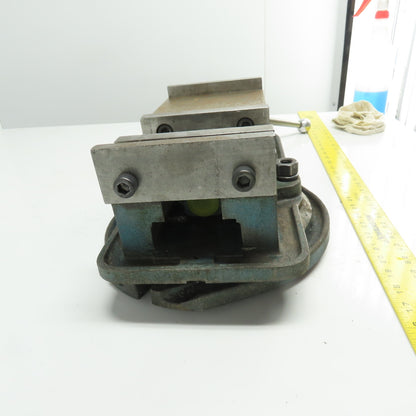Kurt Anglock 6" Jaw x 5-1/2" Open Precision Machine Vise with Swivel Base