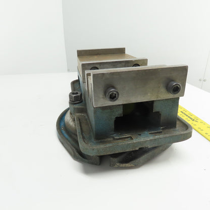 Kurt Anglock 6" Jaw x 5-1/2" Open Precision Machine Vise with Swivel Base