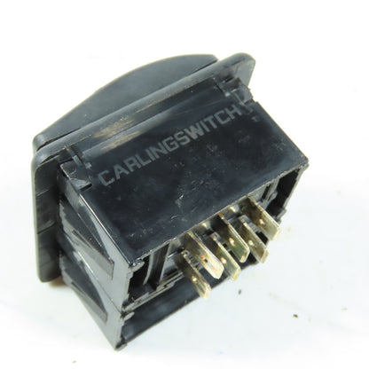 Carling Cart Caddy 5W Forward Reverse Rocker Switch DPDT 6-Pin