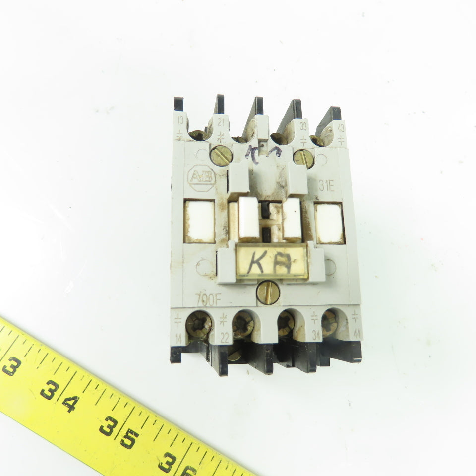 Allen-Bradley 700-F310A7 700F Industrial Control Relay 24V Coil 50/60Hz