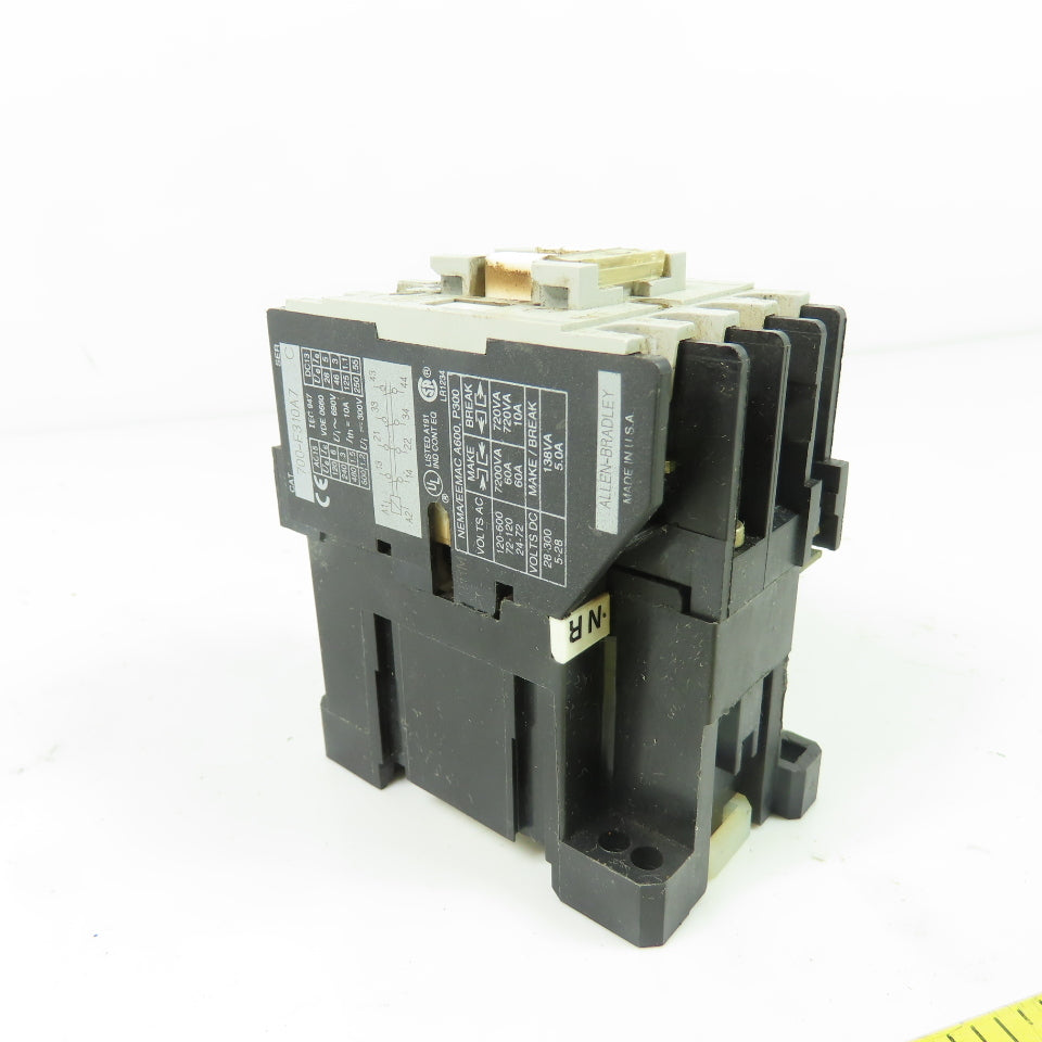 Allen-Bradley 700-F310A7 700F Industrial Control Relay 24V Coil 50/60Hz