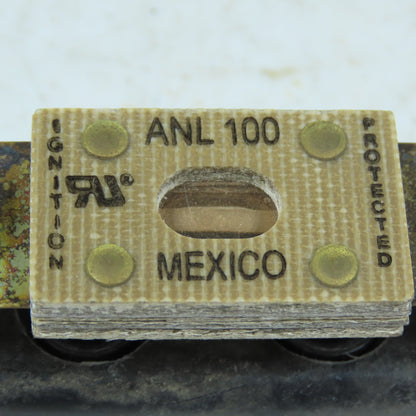 Bussmann 4164 Fuse Block Holder with ANL-100 100A Fuse From a Cart Caddy 5W