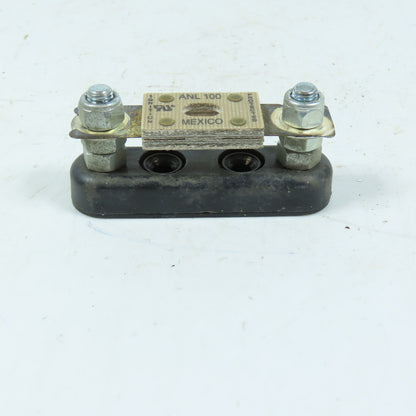 Bussmann 4164 Fuse Block Holder with ANL-100 100A Fuse From a Cart Caddy 5W