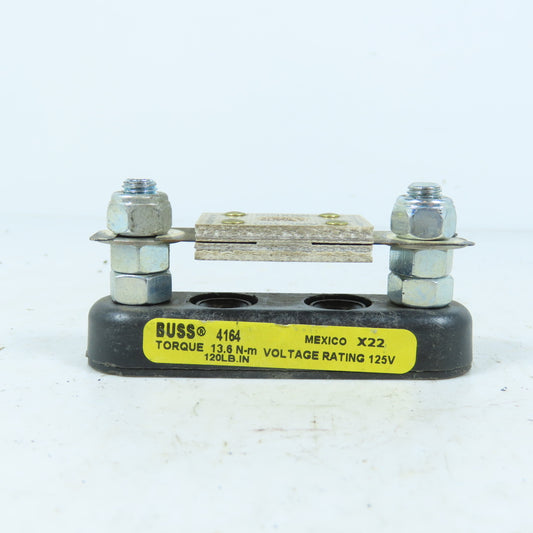 Bussmann 4164 Fuse Block Holder with ANL-100 100A Fuse From a Cart Caddy 5W