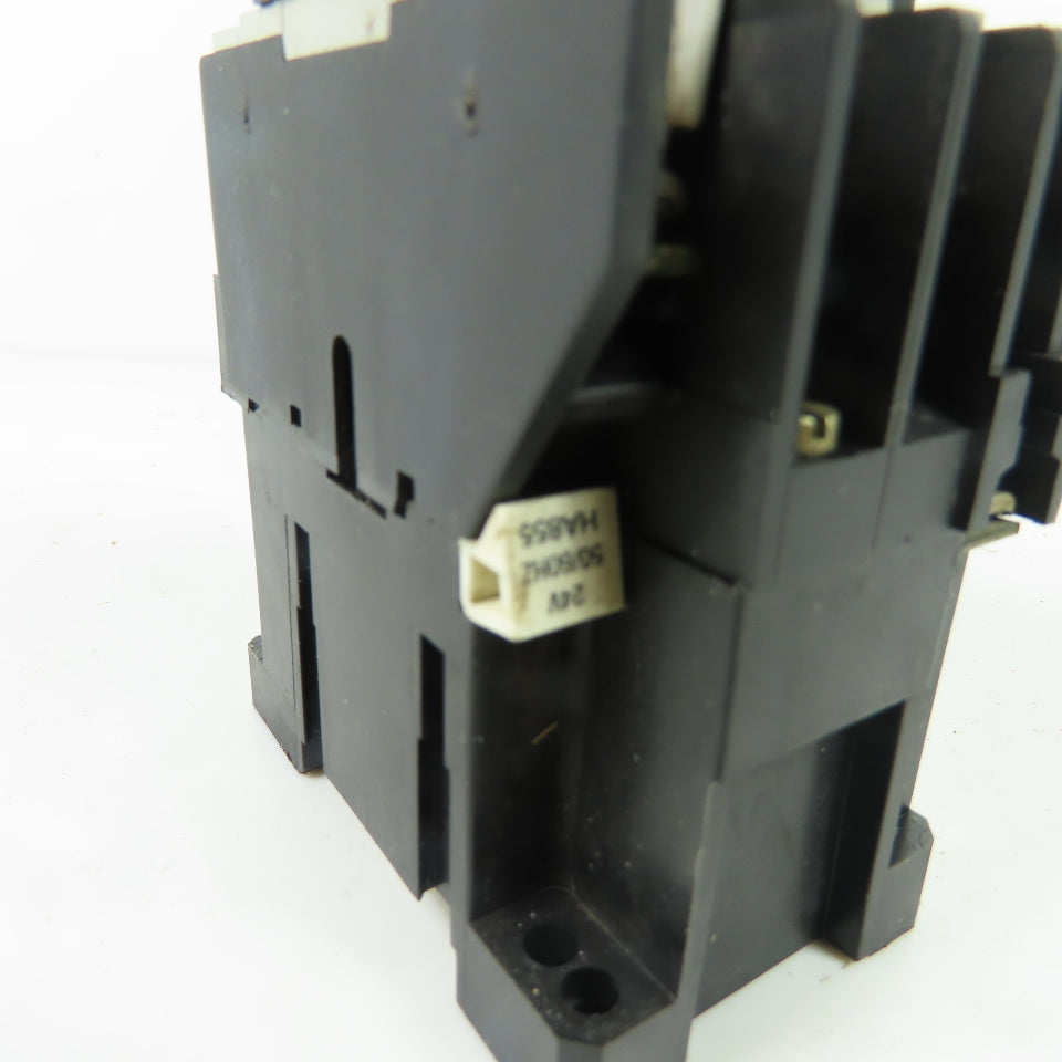 Allen-Bradley 100-A09NKD3 9A 3-Pole Non-Reversing Contactor 24V Coil W/ 195-FA31