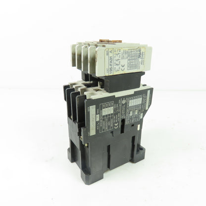 Allen-Bradley 100-A09NKD3 9A 3-Pole Non-Reversing Contactor 24V Coil W/ 195-FA31