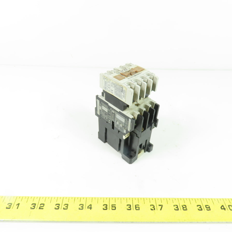 Allen-Bradley 100-A09NKD3 9A 3-Pole Non-Reversing Contactor 24V Coil W/ 195-FA31