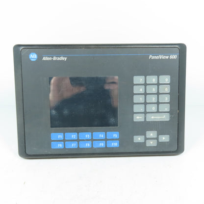 Allen-Bradley 2711-B6C8 Ser B PanelView 600 HMI Terminal Interface