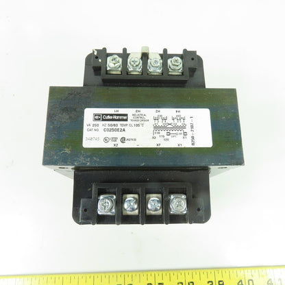 Cutler-Hammer C0250E2A 250VA Industrial Control Transformer 240/480V Pri 120VSec