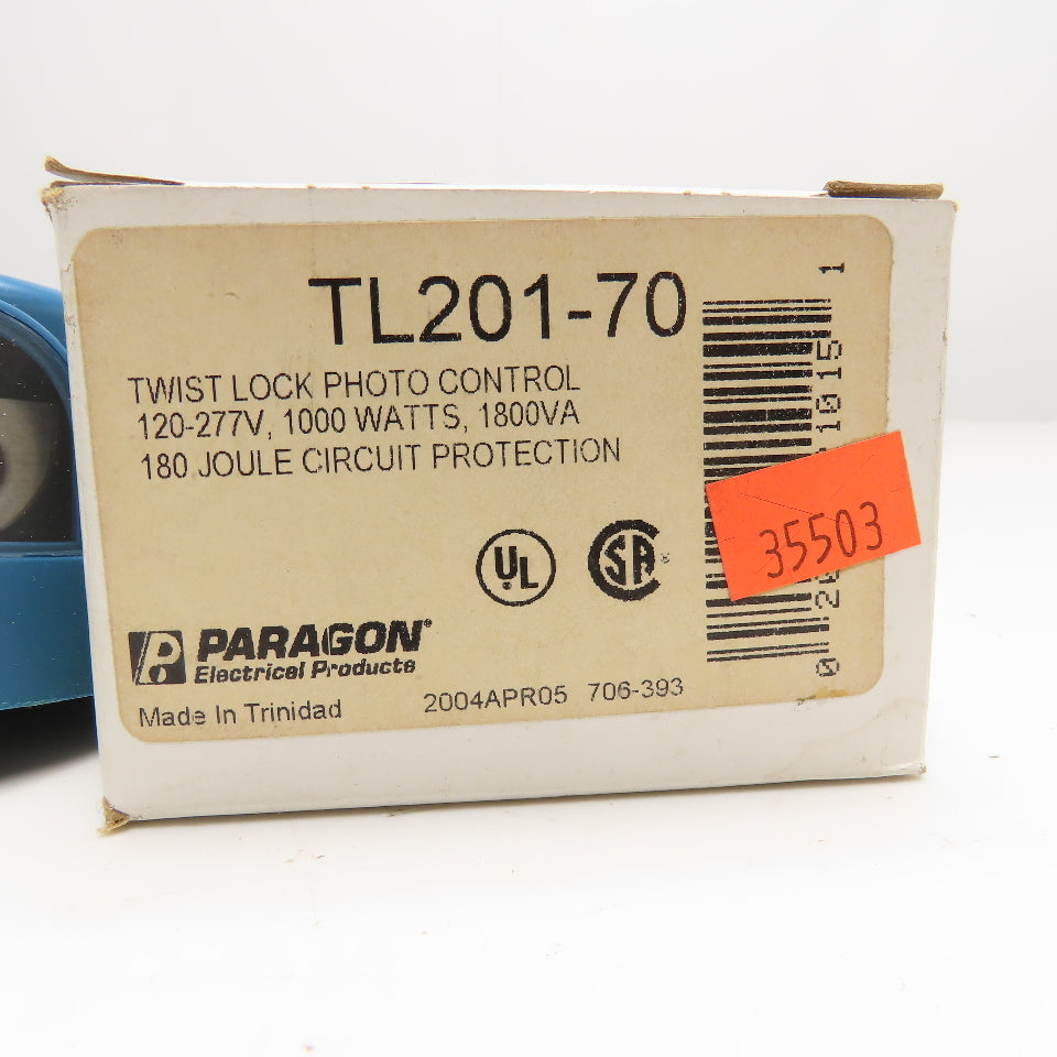 Paragon TL201-70 Twist Lock Photo Control 120/277V 1000W
