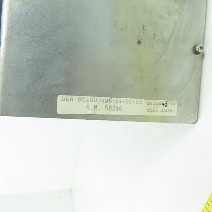 DEA G51003500-01-02-03 CNC Control Industrial Power Supply Module 120/240VAC In