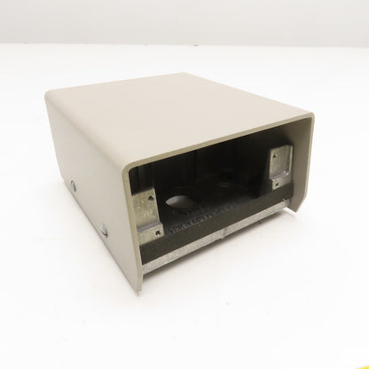 Hubbell FR280GYA Scrubshield Fire Rated Poke Through Multiservice Pedestal