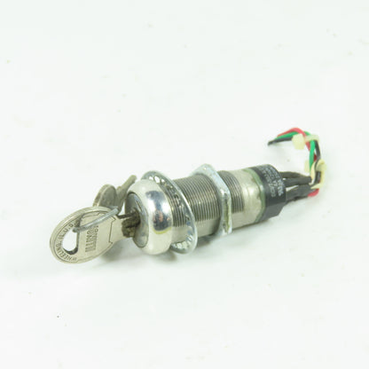 ECI T-502-ILC206 Key Operated Power Switch 4A 125VAC 2A 250VAC