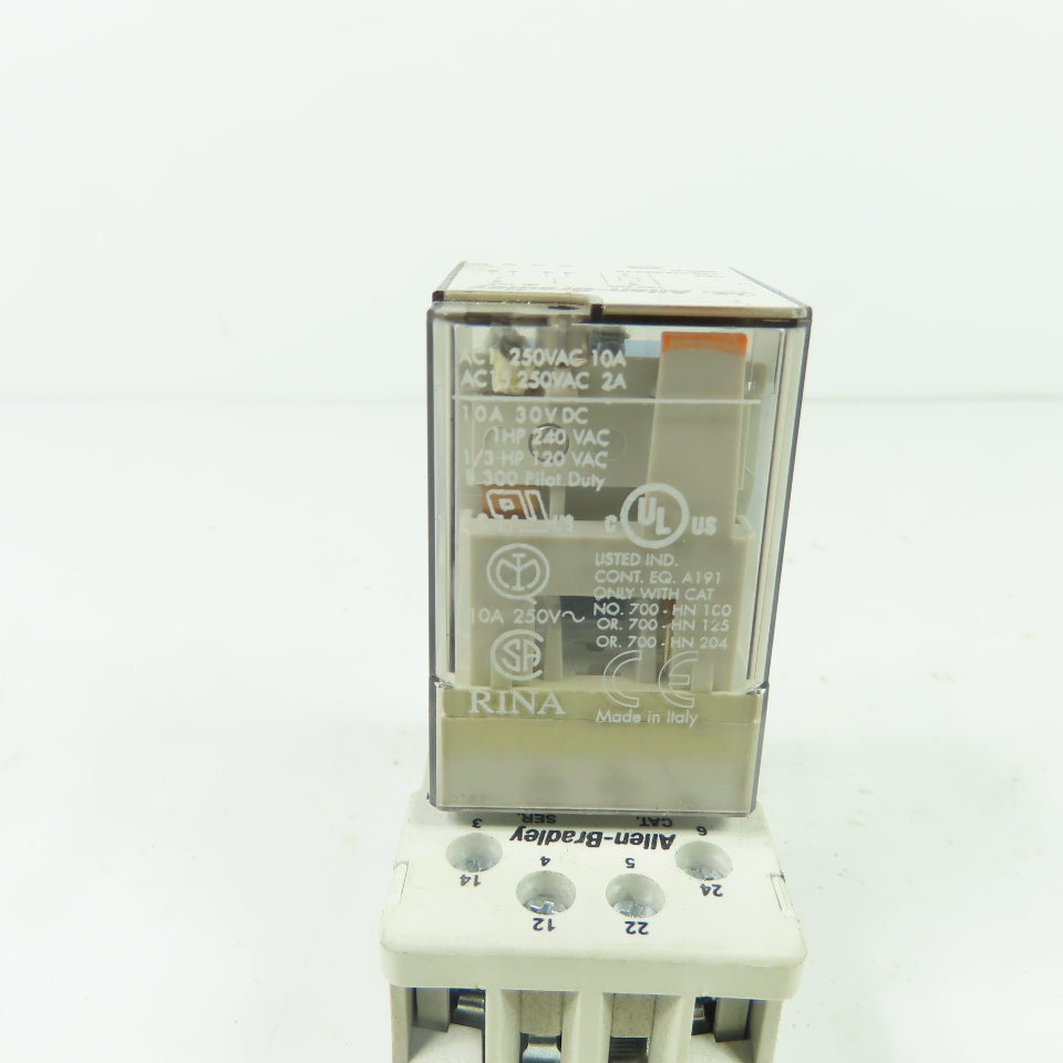 Allen-Bradley 700-HA32Z12 General Purpose Relay 12VDC 10A