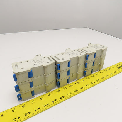Ferraz Shawmut US3J3I 3 Pole 600V 30A Class J Fuse Holder Lot Of 3