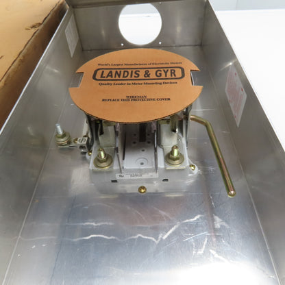 Landis & Gyr HQ-5SUT 320A 5 Terminal Single Phase 1Ph 3 Wire Grounded Meter Base