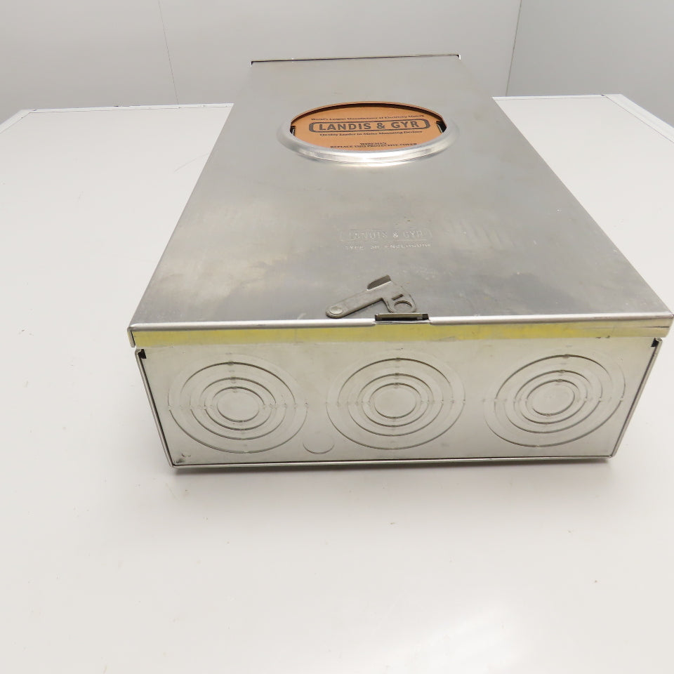 Landis & Gyr HQ-5SUT 320A 5 Terminal Single Phase 1Ph 3 Wire Grounded Meter Base