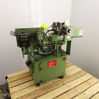 Parker PU26145G 13 Gal 1.5HP Hydraulic Power Unit 6.6 GPM 208-230/460V Tested