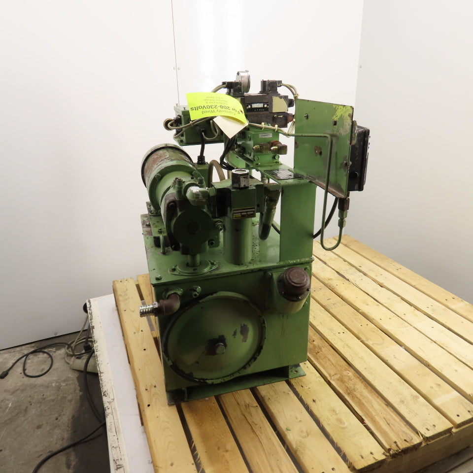 Parker PU26145G 13 Gal 1.5HP Hydraulic Power Unit 6.6 GPM 208-230/460V Tested