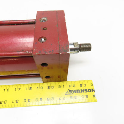 3-1/2" Bore 10-1/2" Stroke Double Acting Manifold Cap Air Cylinder