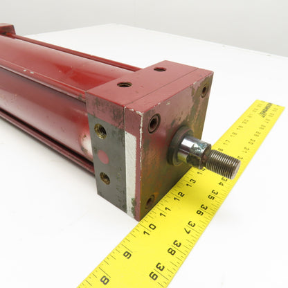 3-1/2" Bore 10-1/2" Stroke Double Acting Manifold Cap Air Cylinder